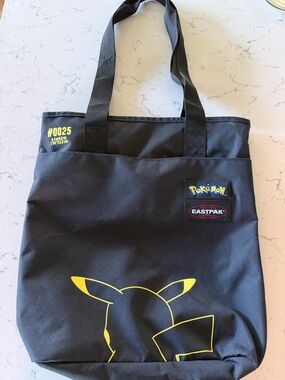 Eastpak Pokemon Pikachu Black Tote